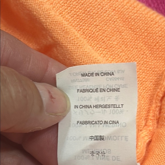 (R)J. Crew Off-the-Shoulder Sweater in Peach - Picture 12 of 13